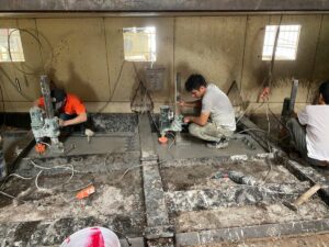 Khoan Cắt Bê Tông Nhơn Trạch Thi Công Ban Đêm | Uy Tín, Nhanh Gọn