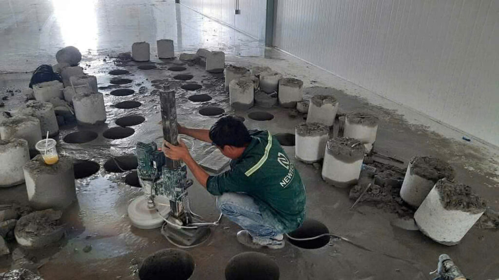 Khoan Rút Lõi Bê Tông Tân Phú | Hạn Chế Tối Đa Ảnh Hưởng Công Trình
